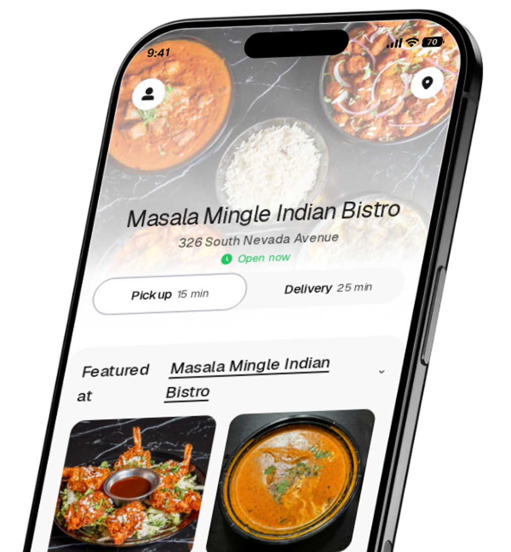 Masala Mingle Indian Bistro app preview